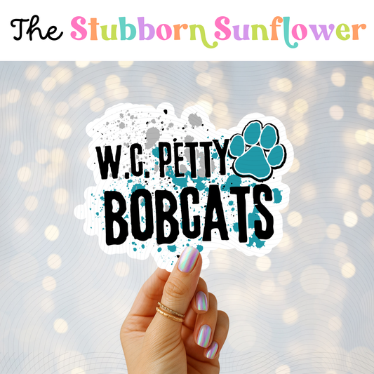 Bobcats Sticker | W.C. Petty