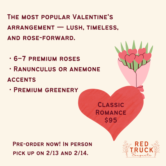 Classic Romance Bouquet | Pre Order