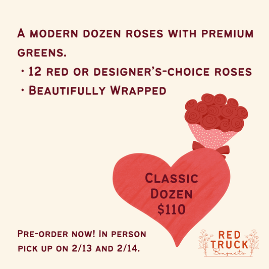 Classic Dozen Bouquet | Pre Order