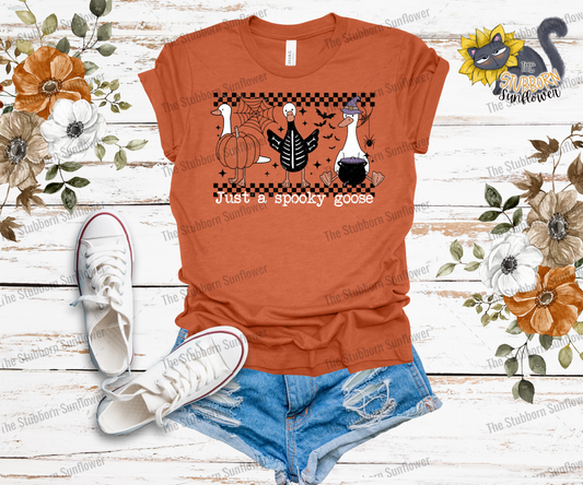 Just A Spooky Goose T-Shirt