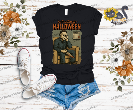 Waiting on Halloween T-Shirt