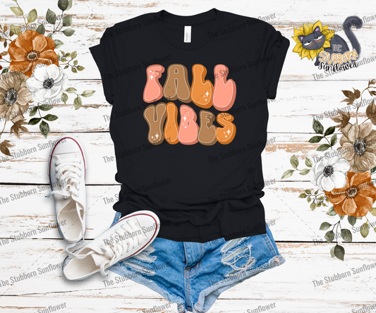 Retro Fall Vibes T-Shirt