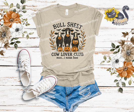 Boo Sheet Cow Club T-Shirt