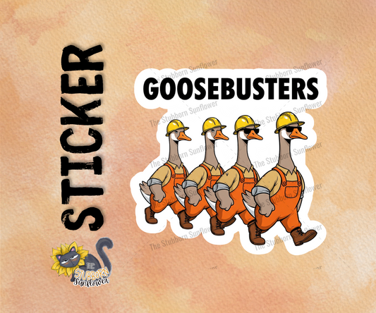 Goosebusters Sticker