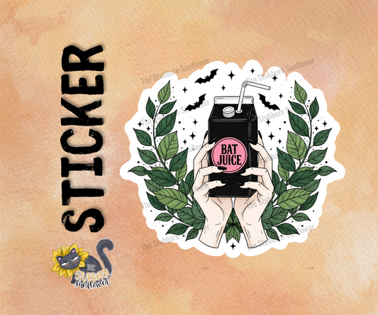 Bat Juice Sticker