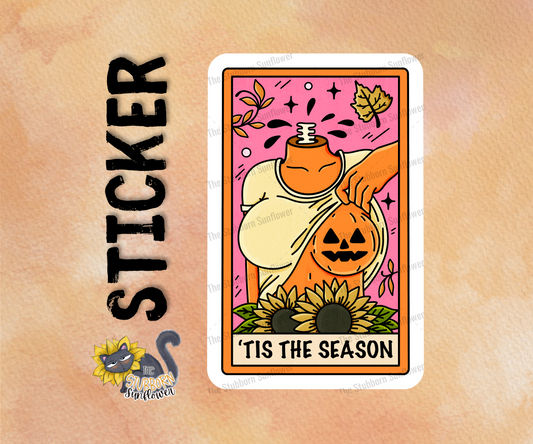 Spooky ‘Tis The Season Sticker
