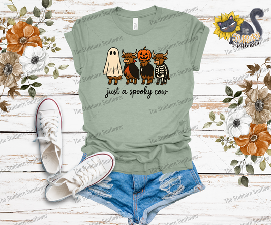 Just A Spooky Cow T-Shirt