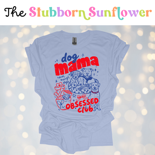 Dog Mama T-Shirt | Light Blue