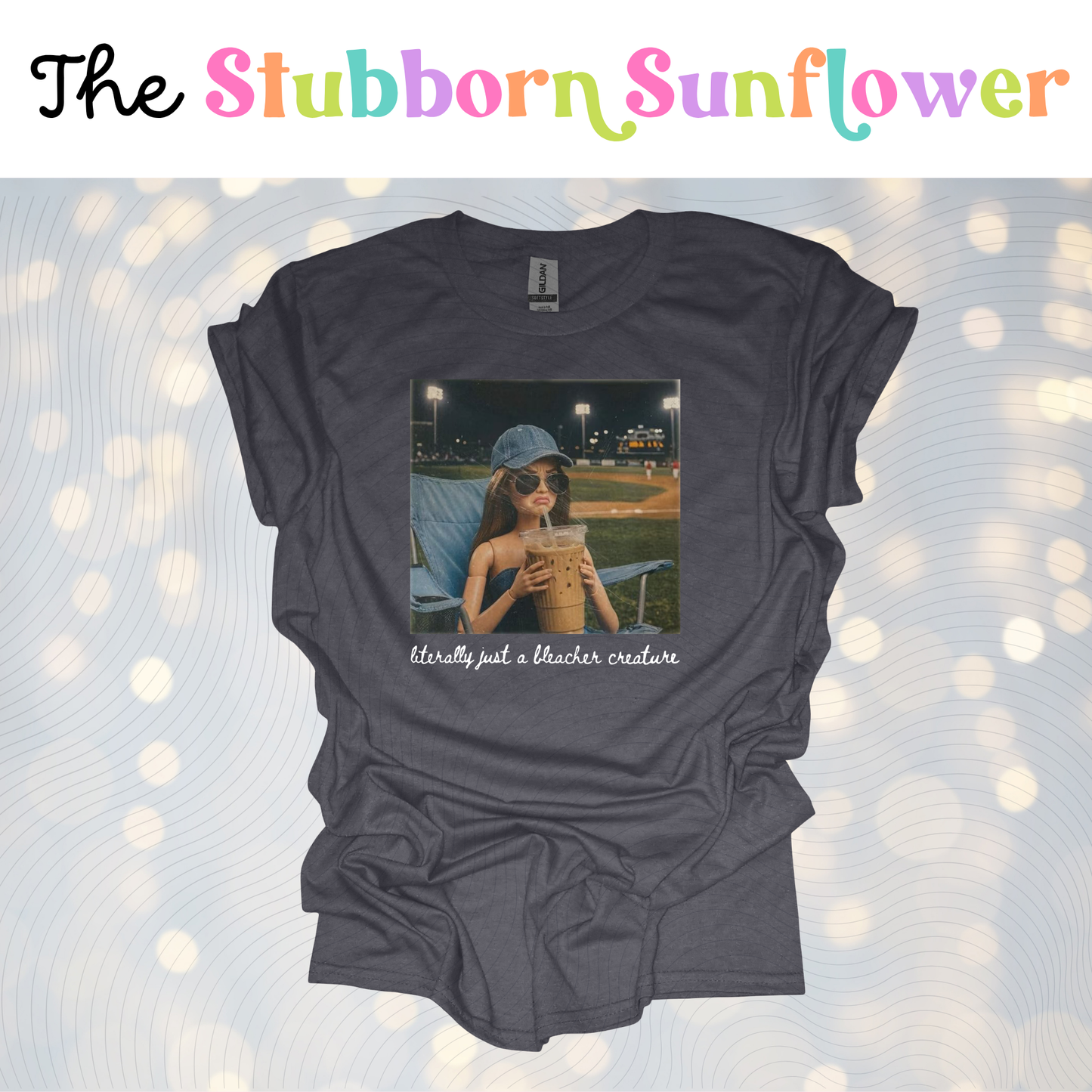 Just A Bleacher Creature T-Shirt | Charcoal