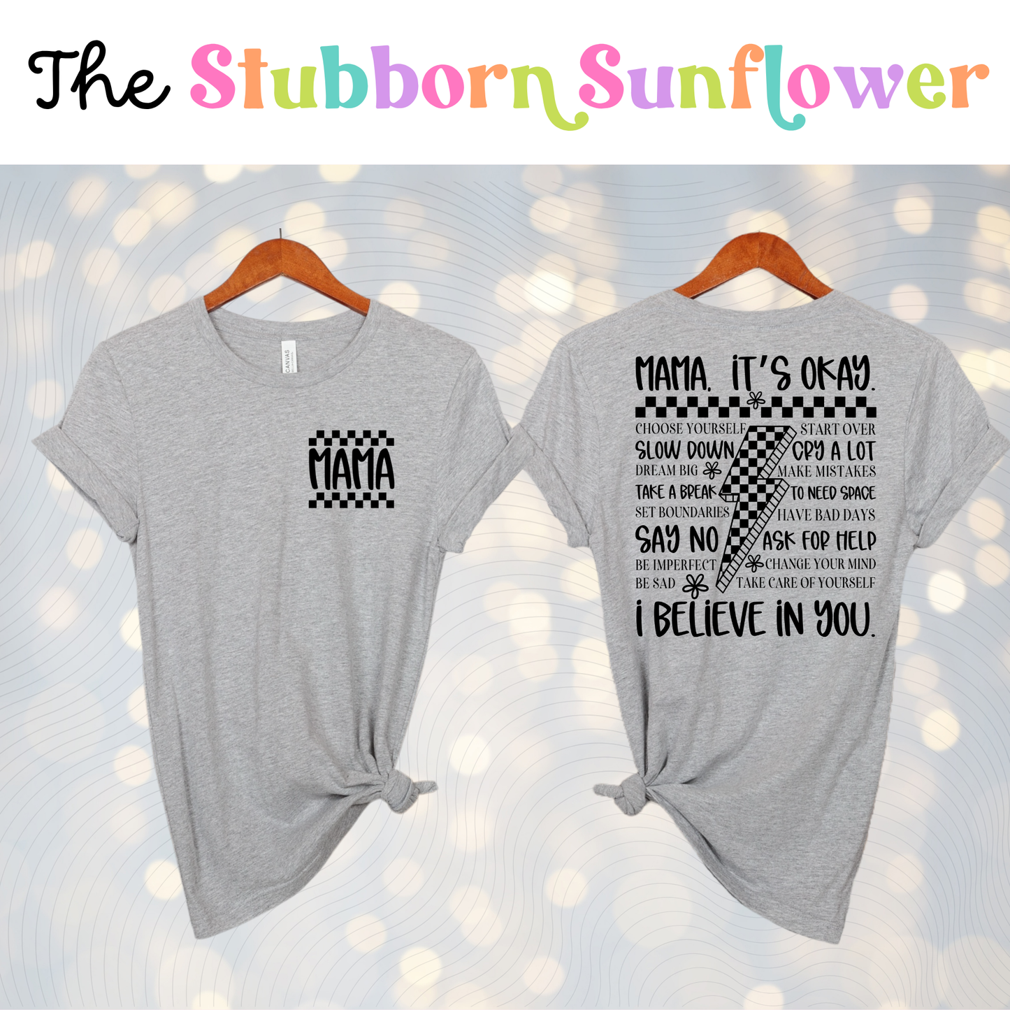 Mama It’s Okay T-Shirt | Grey