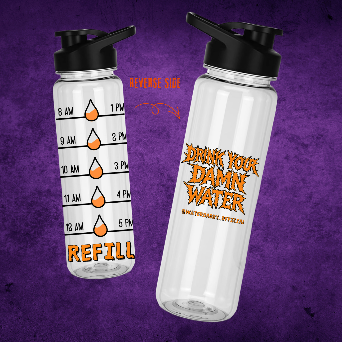 Water Daddy 24oz Hydration Bottle • Multiple Options
