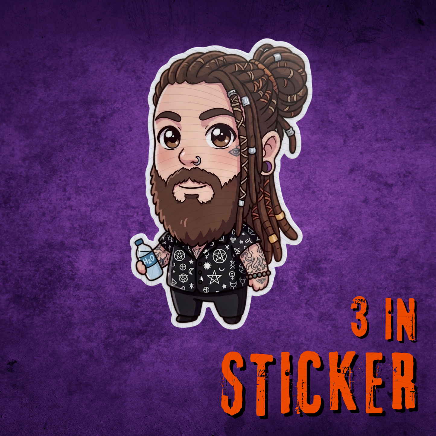 Water Daddy Emoji Sticker