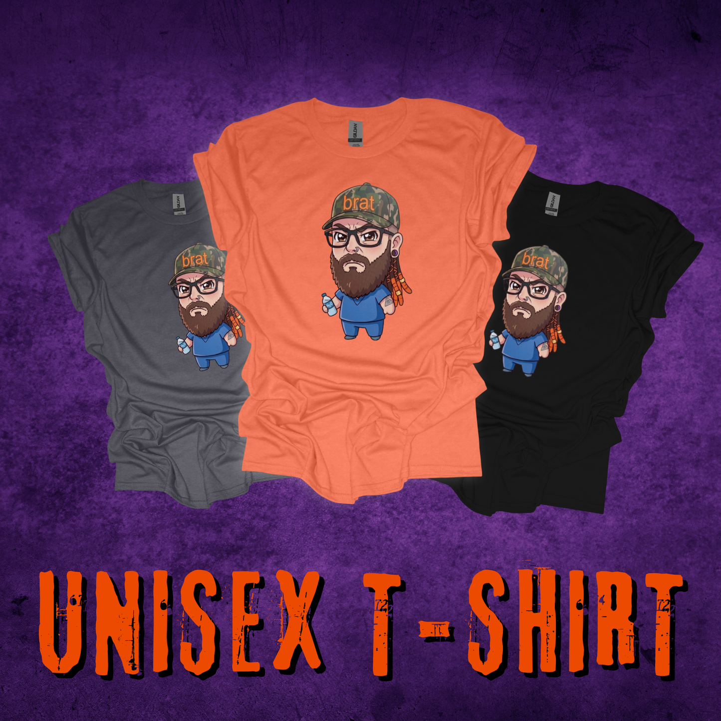 Water Daddy Brat Emoji T-Shirt