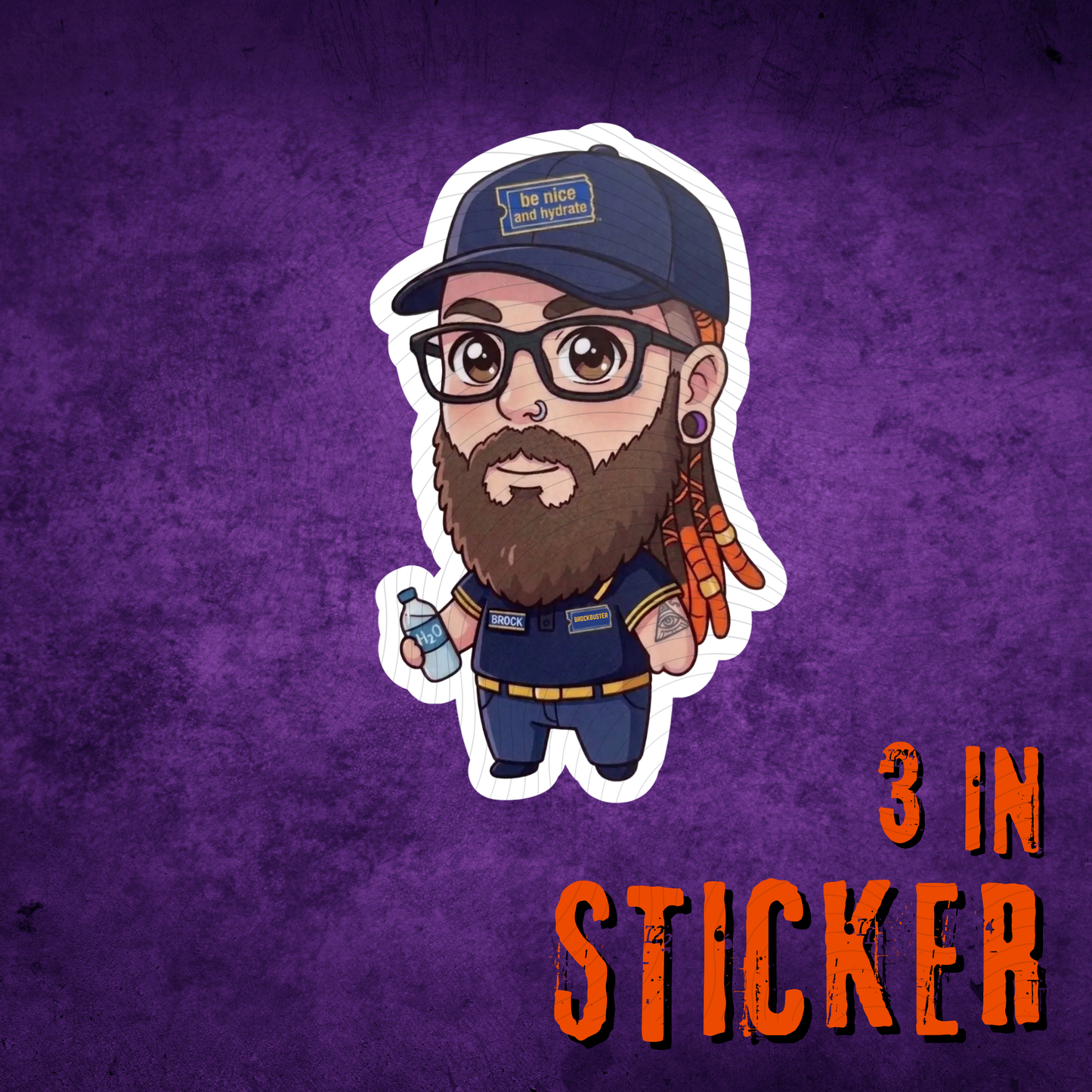 Brockbuster Emoji Sticker
