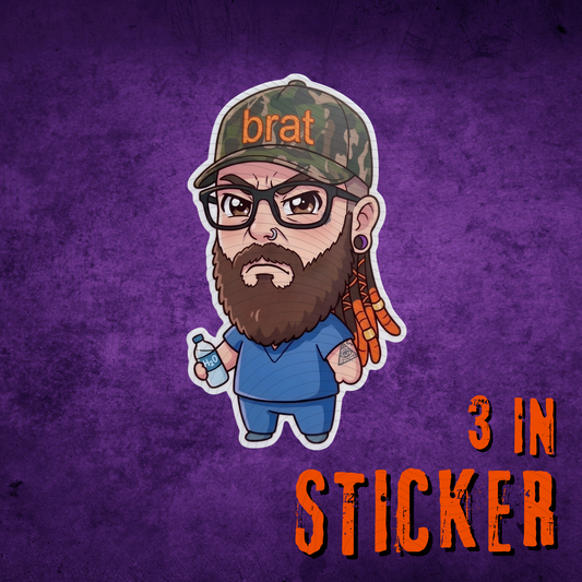 Brat Emoji Sticker
