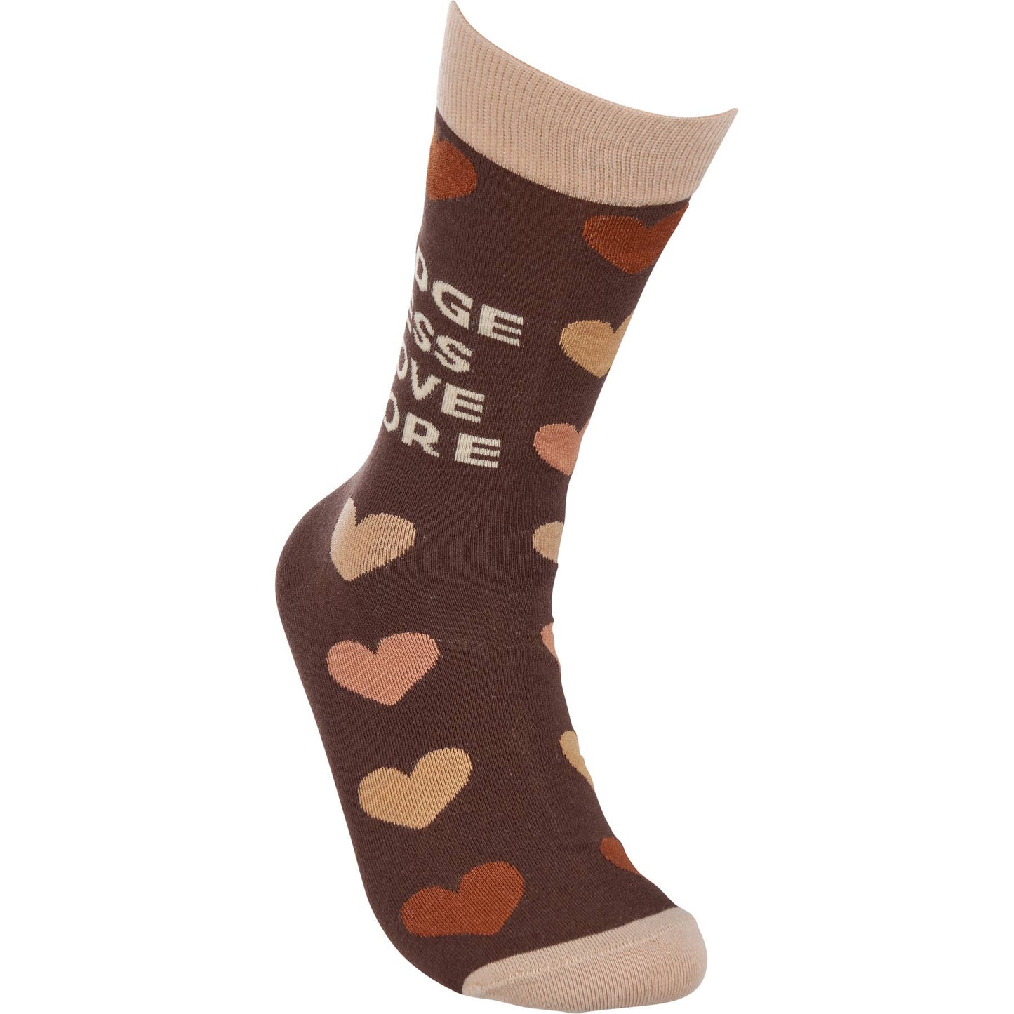 Judge Less Love More Socks
