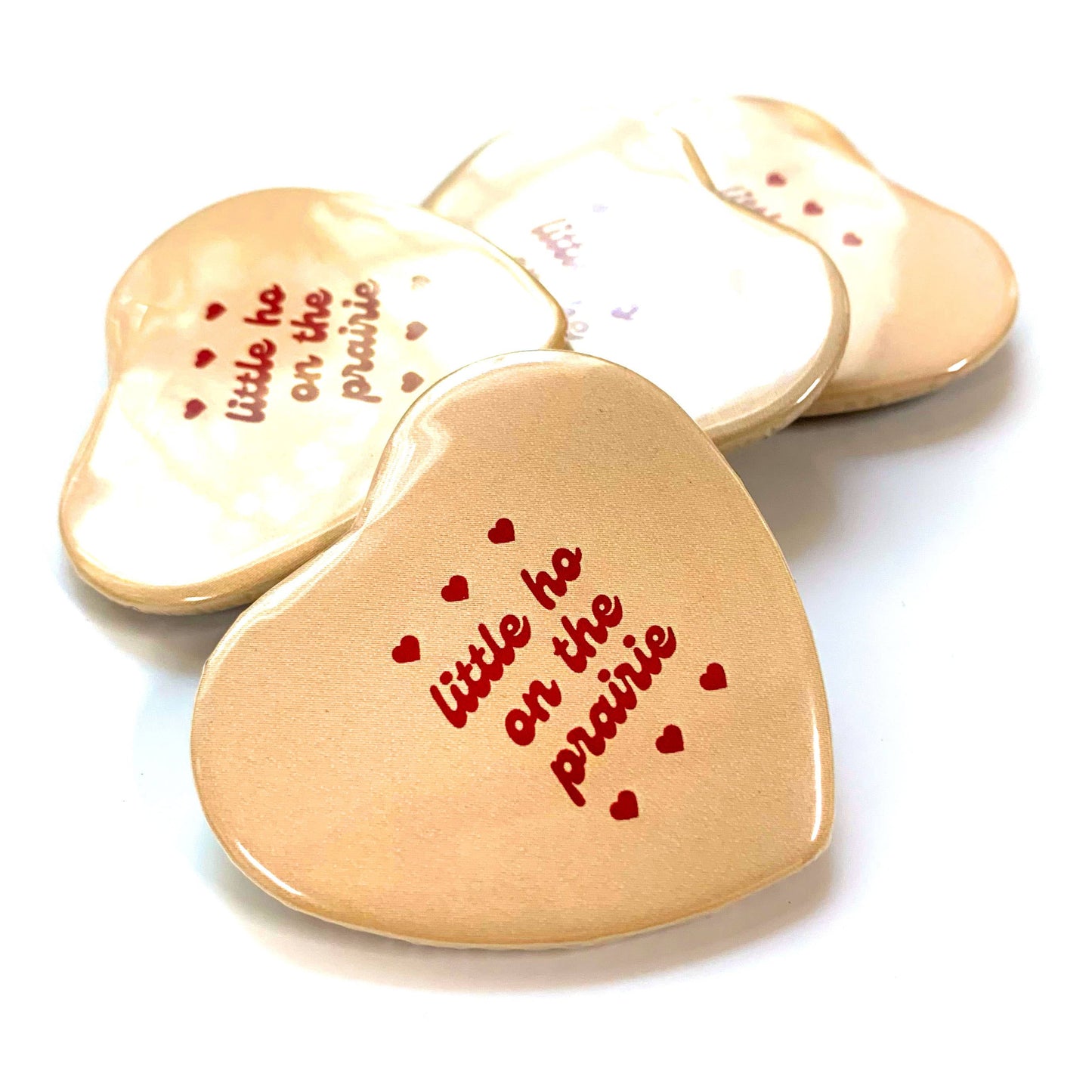 Little Ho On The Prairie Heart Shaped Magnet