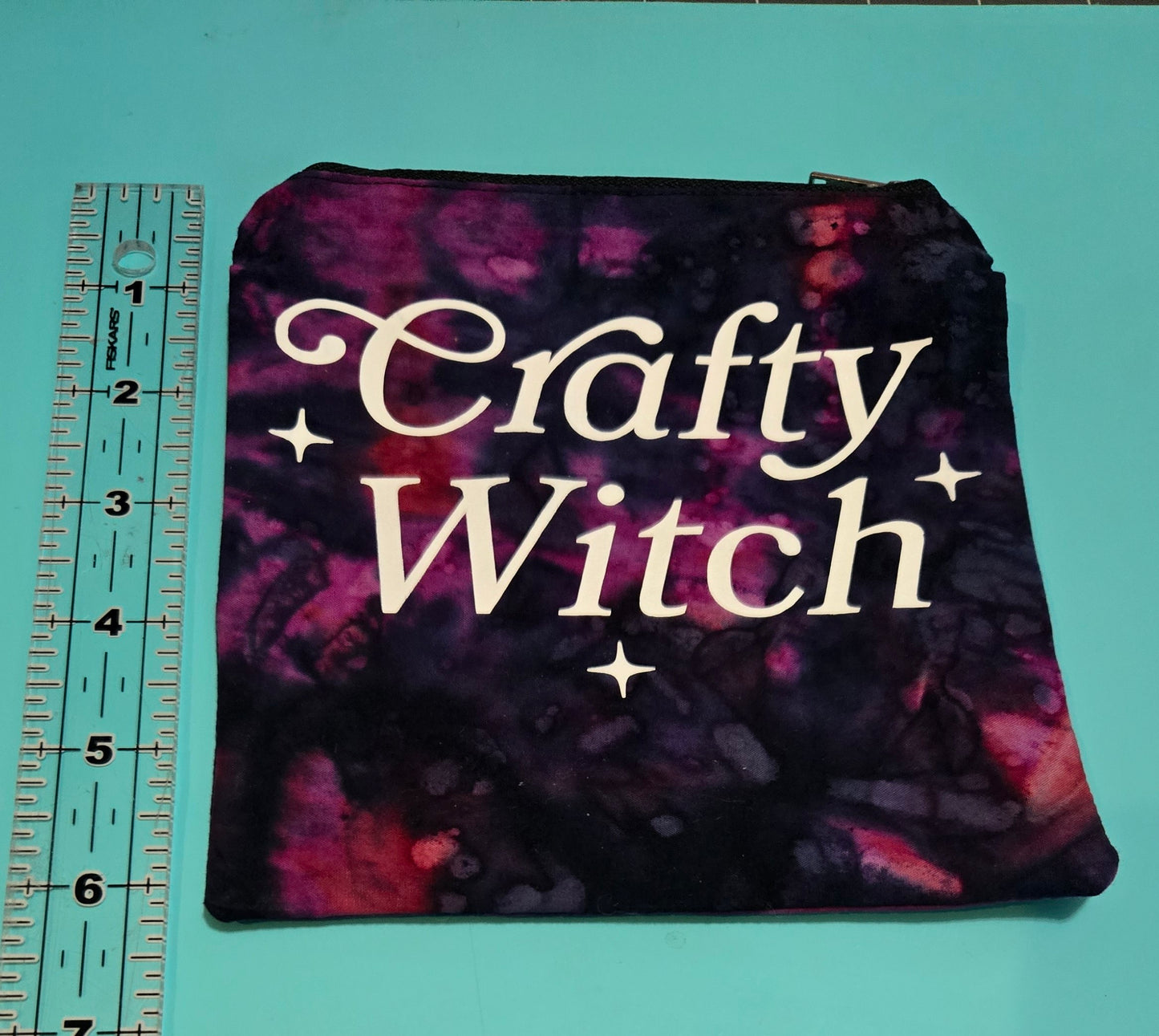 Upcycled Fabric Zipper Pouch || Repurposed Textile