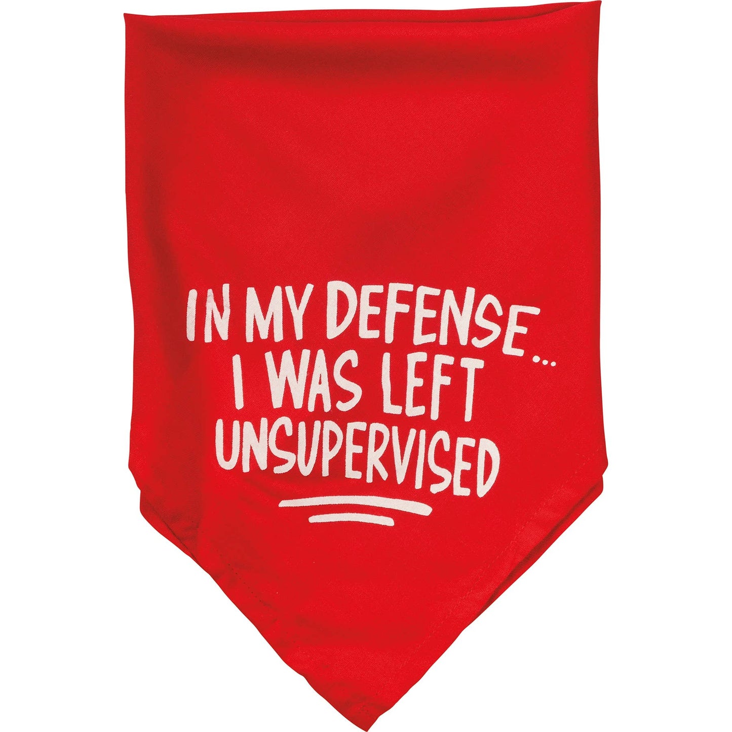 Defense/Warning Small Pet Bandana