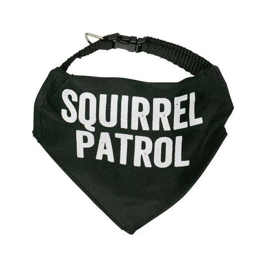 Squirrel Patrol Pet Bandana/Collar | Medium