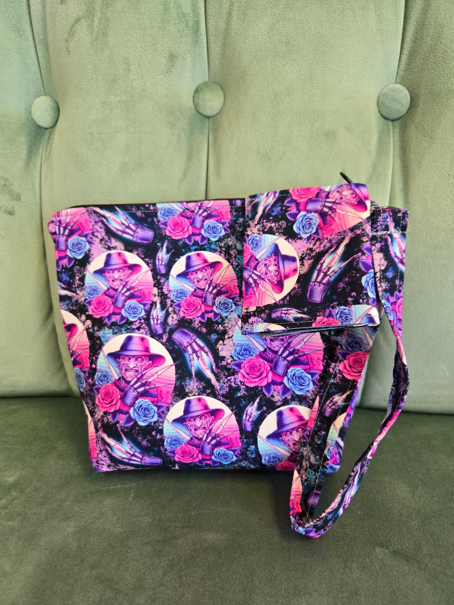 Three Piece Cosmetic Bag Set || Upcycled