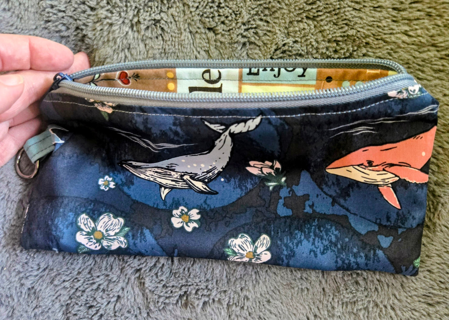 Pencil Pouch || Reclaimed Fabric