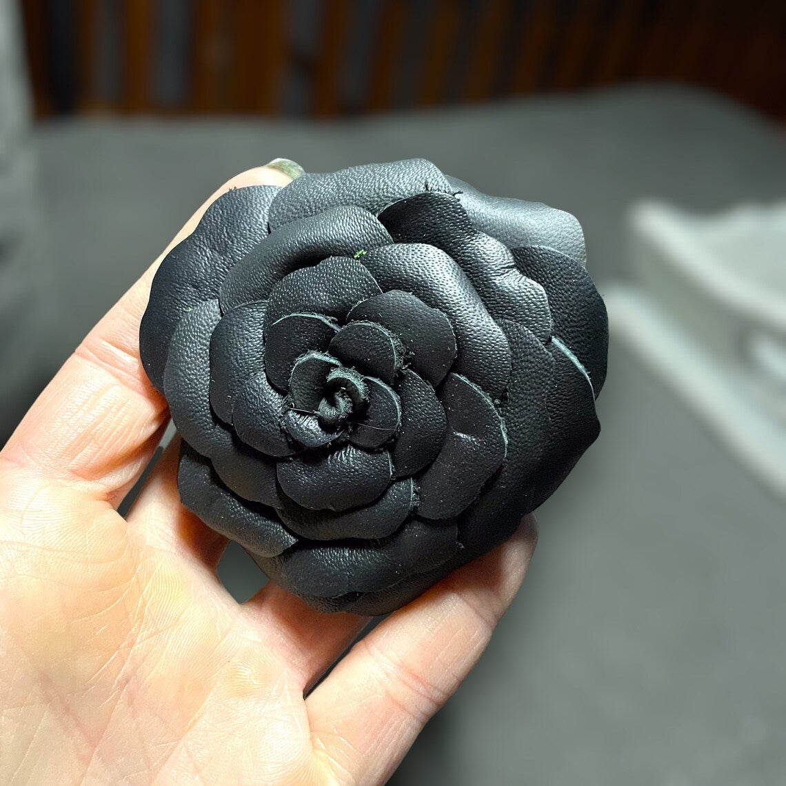 Black Leather Rose