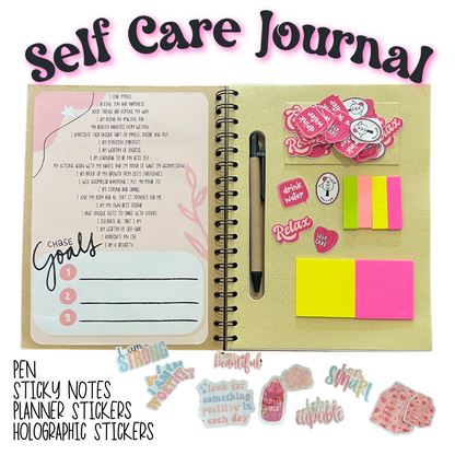 2024 Self Care Journal w/ Stickers