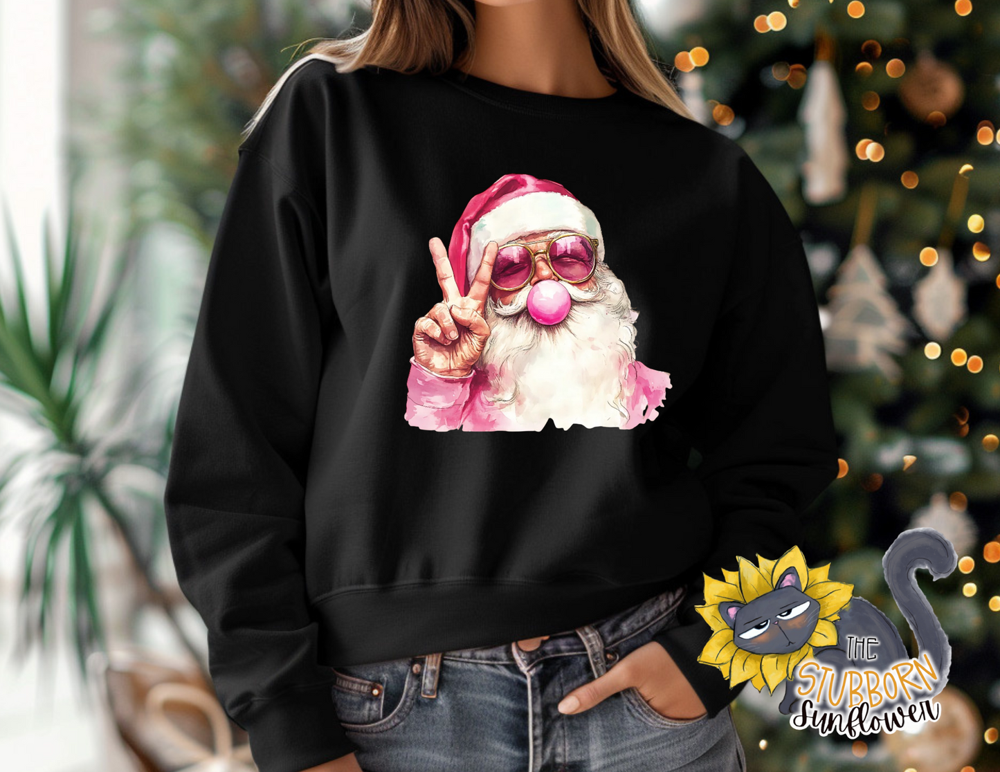 PREORDER Peace Santa Crewneck