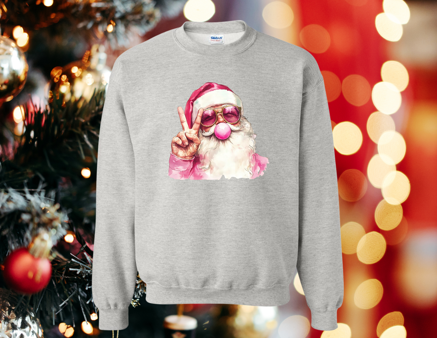 PREORDER Peace Santa Crewneck